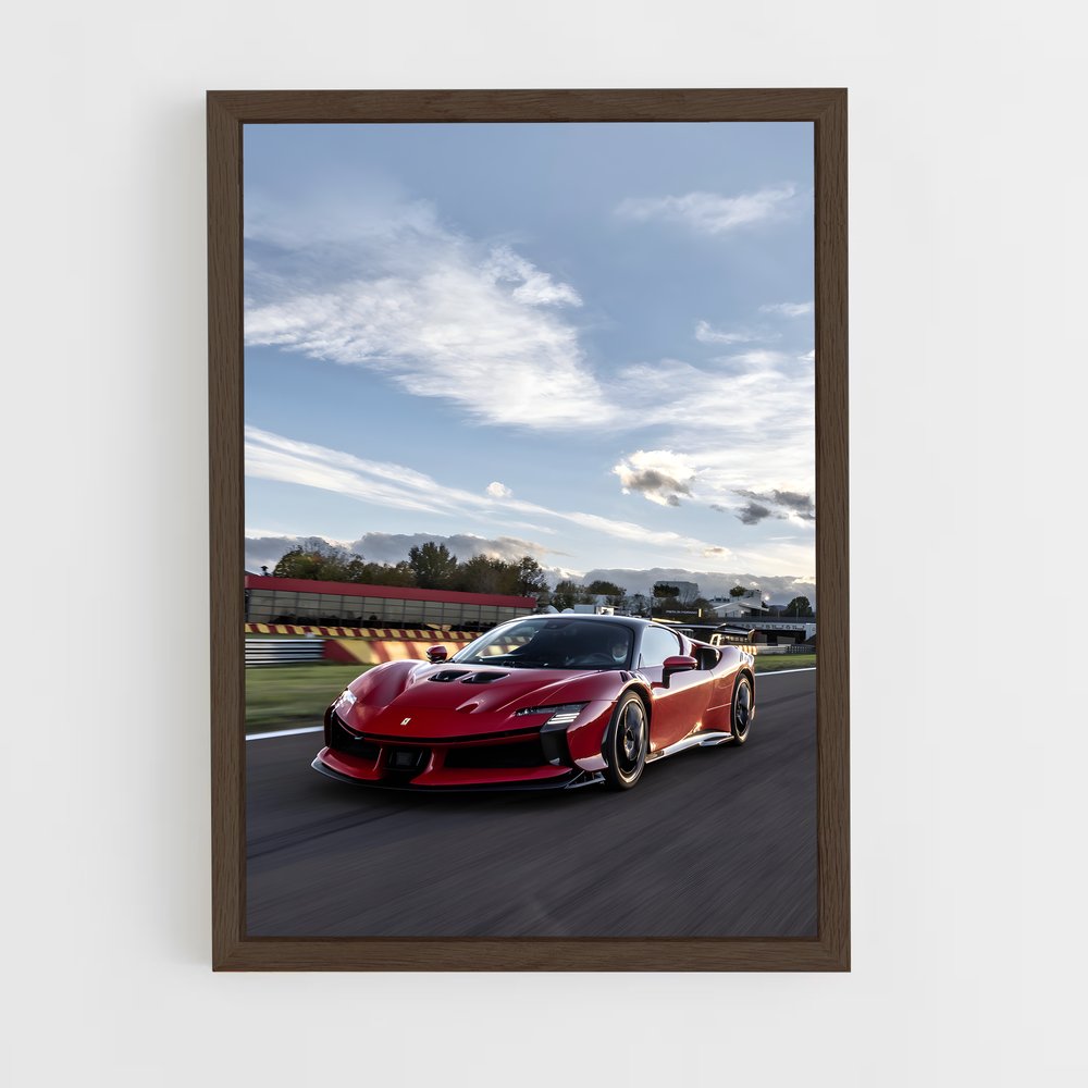 Poster stradale de Vitesse – affiche Ferrari (vue 5)